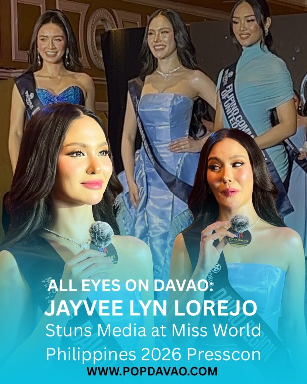 ALL EYES ON DAVAO: Jayvee Lyn Lorejo Stuns Media at Miss World Philippines 2026&nbsp;Presscon