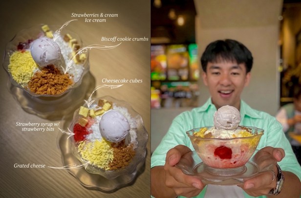 Strawberry, Biscoff, and Cheese in new Mang Inasal Halo-Halo&nbsp;treat