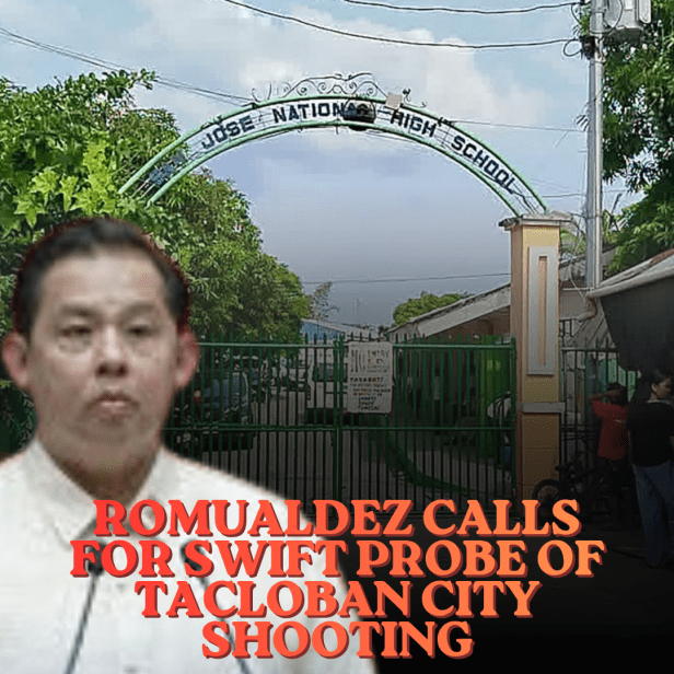 Romualdez calls for swift probe of Tacloban City&nbsp;shooting
