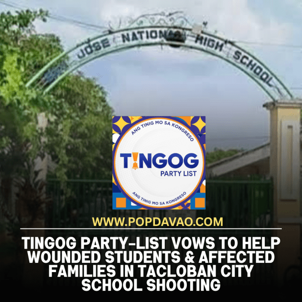 Tingog Party-list vows to help wounded students and affected families in Tacloban City school&nbsp;shooting