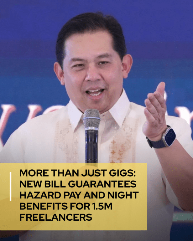 MORE THAN JUST GIGS: NEW BILL GUARANTEES HAZARD PAY AND NIGHT BENEFITS FOR 1.5M&nbsp;FREELANCERS