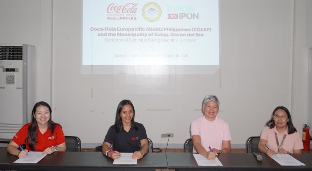 Coca-Cola supports local waste management efforts in Sulop and&nbsp;Matanao