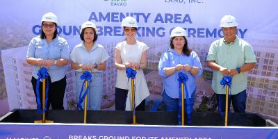 In Photo (L-R): Ms. Francine Aller, FLI Project Development Manager; Ms. Malayjune Omandam, FLI Senior Brokers Sales Manager; Engineer Cherie Fernandez, President & COO – Dreambuilders Pro, Inc. & SharePro, Inc.; Architect Rene Plaza, Proprietor, North 1 Design Plus; Sharon Luntao - Galang, FLI Regional General Manager - Mindanao