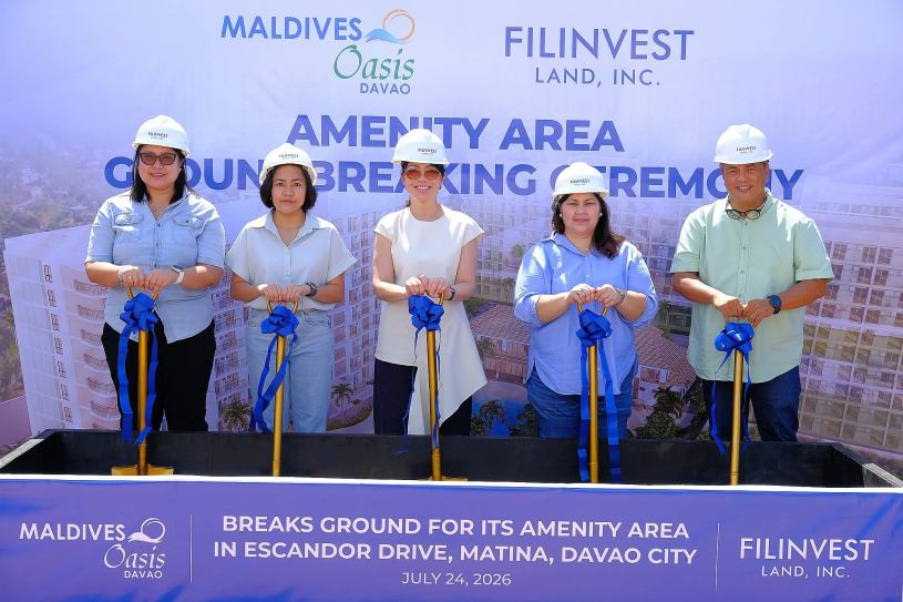 In Photo (L-R): Ms. Francine Aller, FLI Project Development Manager; Ms. Malayjune Omandam, FLI Senior Brokers Sales Manager; Engineer Cherie Fernandez, President & COO – Dreambuilders Pro, Inc. & SharePro, Inc.; Architect Rene Plaza, Proprietor, North 1 Design Plus; Sharon Luntao - Galang, FLI Regional General Manager - Mindanao